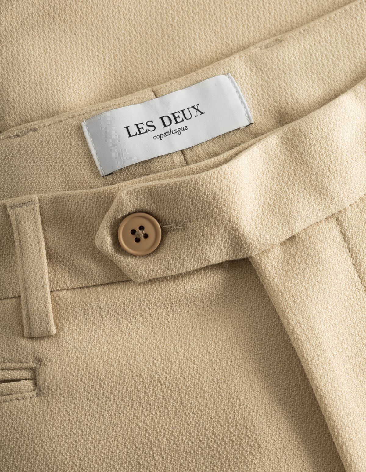 Como Structure Suit Pants Light Desert Sand