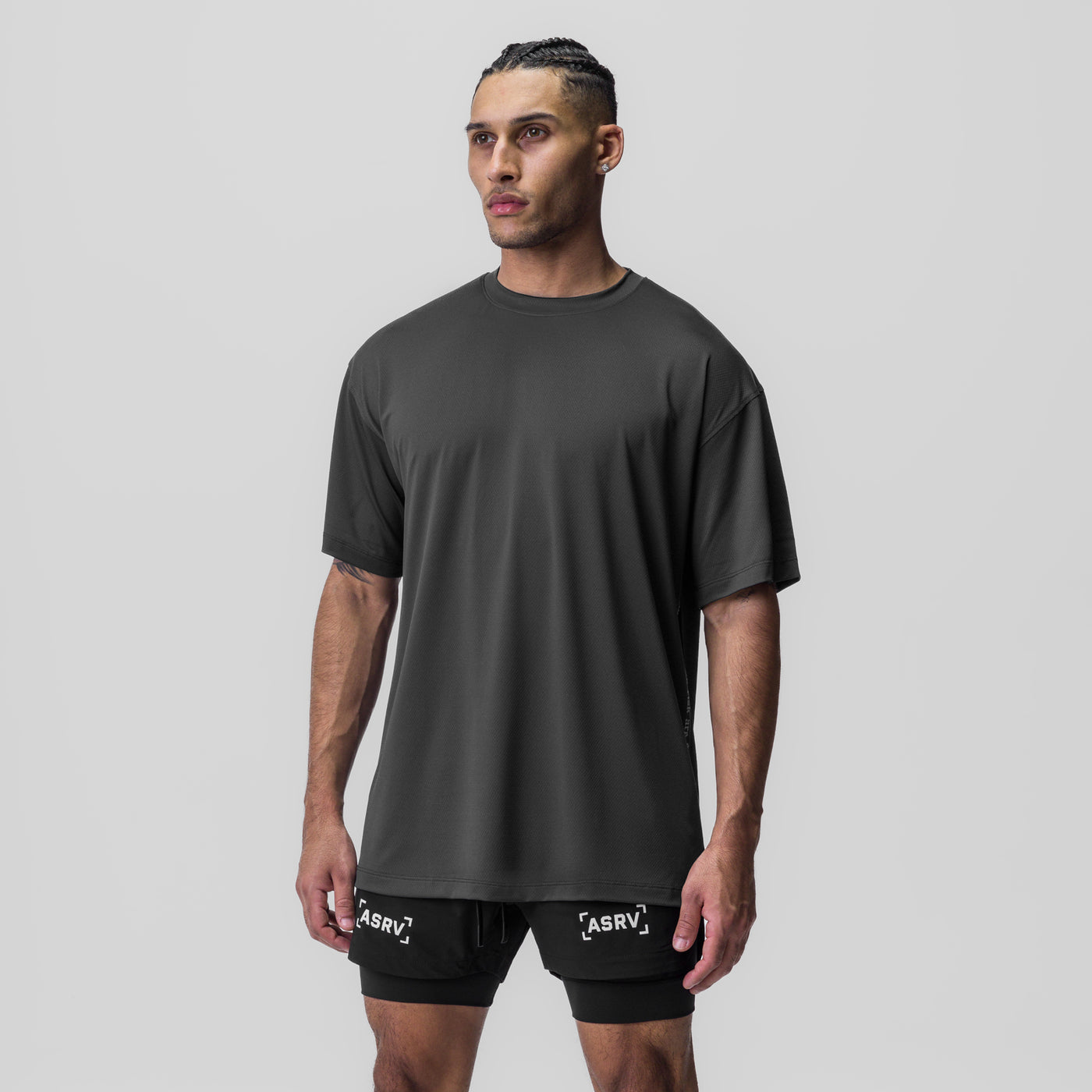 Silver-Lite™ 2.0 Oversized Tee Space Grey