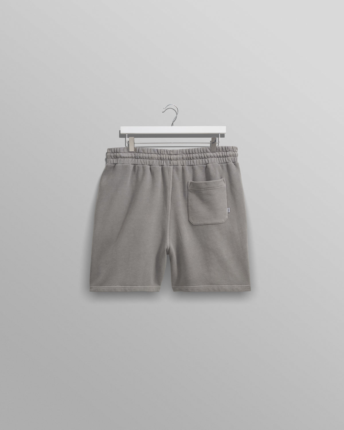 Dudley Sweat Short Grey Loopback Terry