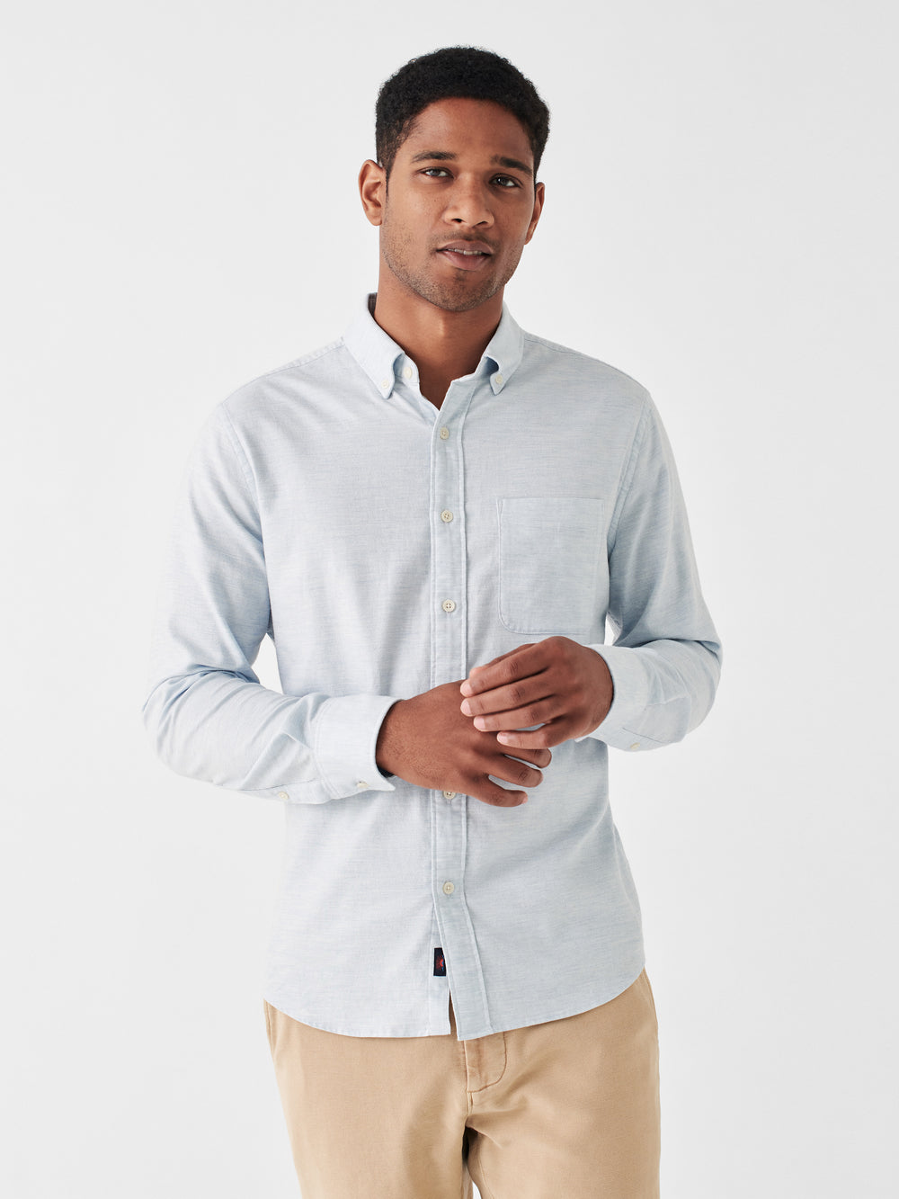 Stretch Oxford Shirt 2.0 Blue Heather