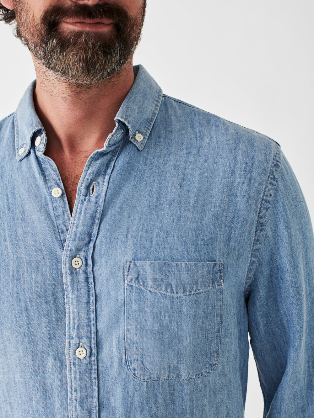 The Tried and True Chambray Shirt Vintage Indigo