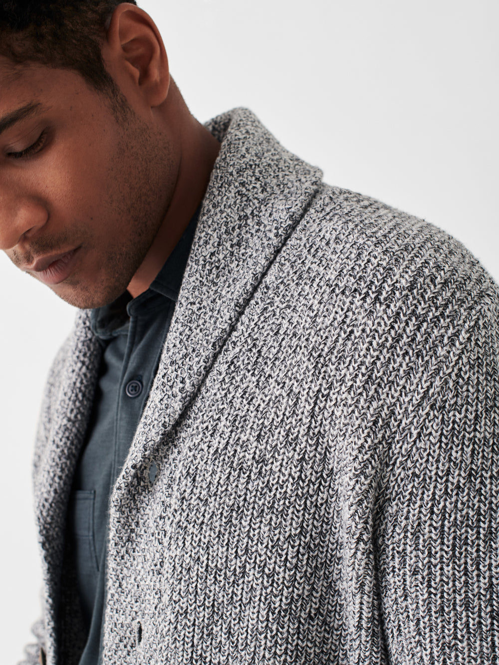 Grey marled clearance cardigan