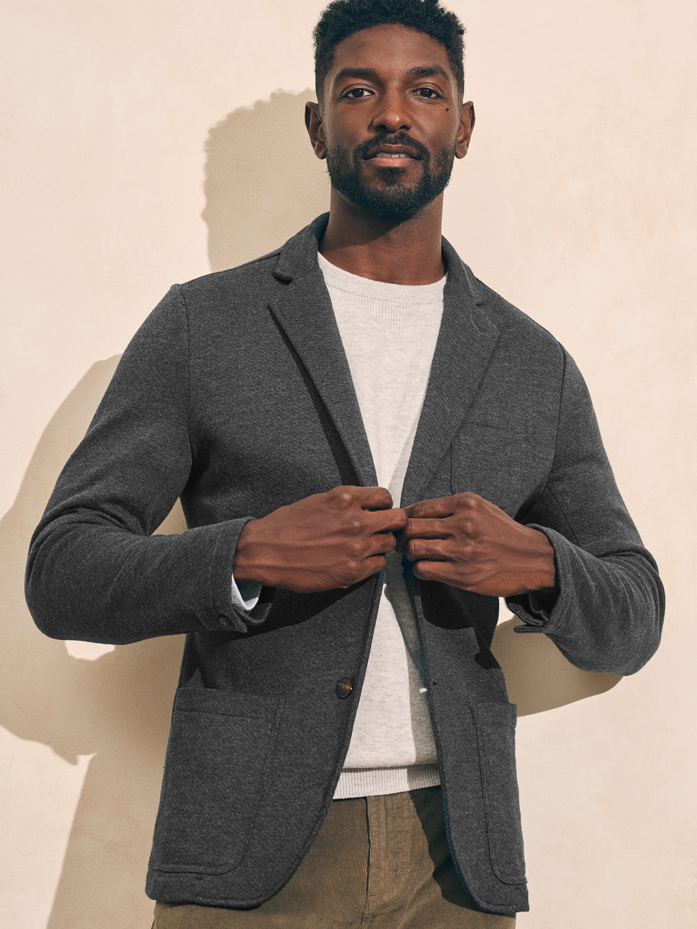 Gibson deals knit blazer