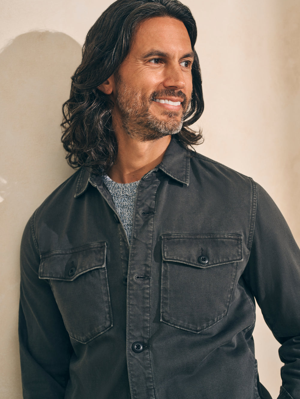 Faherty deals shirt jacket