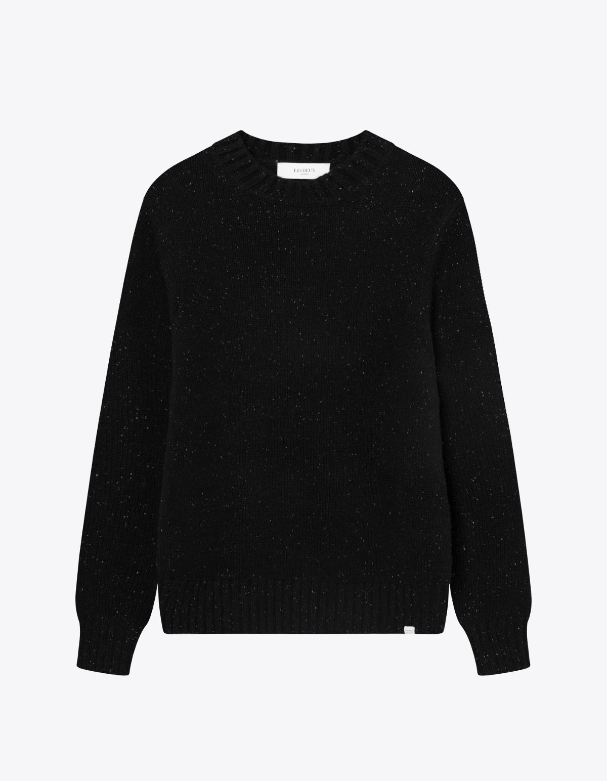 Gary Fleck Wool Roundneck Sweater Black