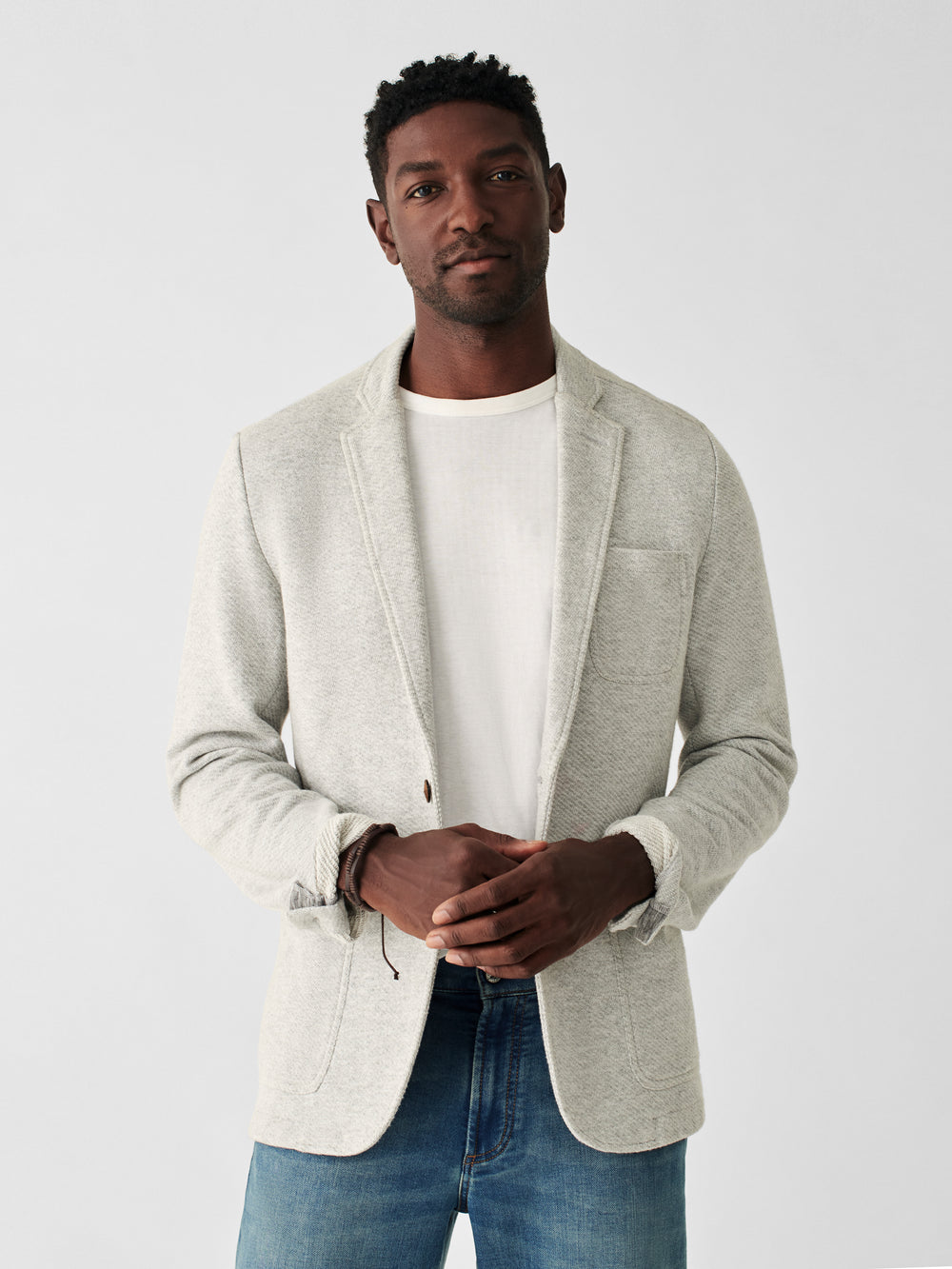 Gibson deals knit blazer