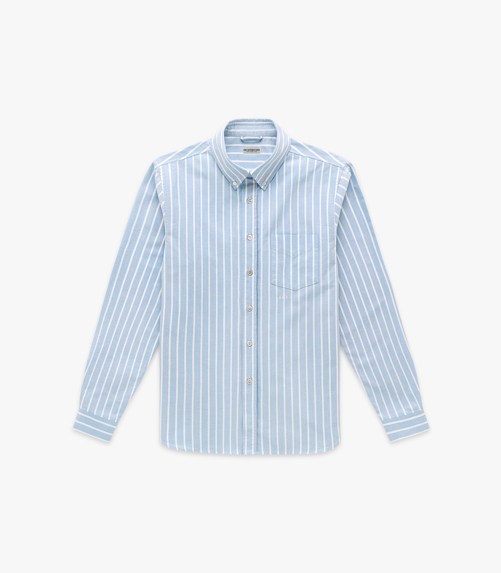 Icon Beefy Cotton Oxford Shirt Blue Stripe