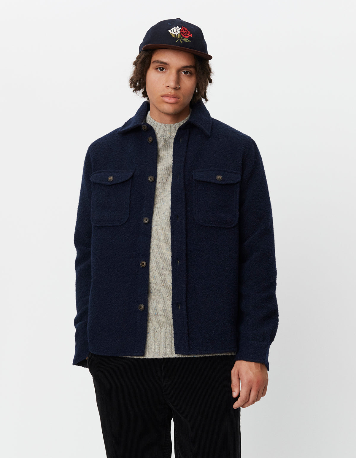 Lennon Bouclé Overshirt