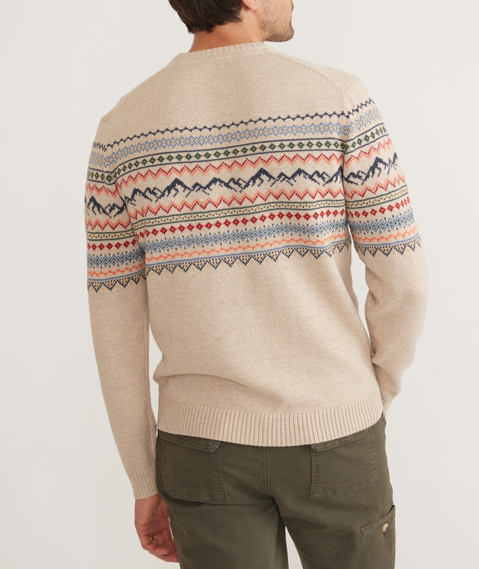 Archive Calama Sweater Oatmeal Stripe