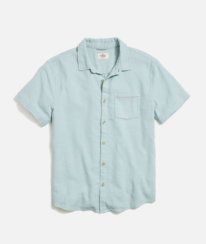 Pale blue short sleeve shirt sale