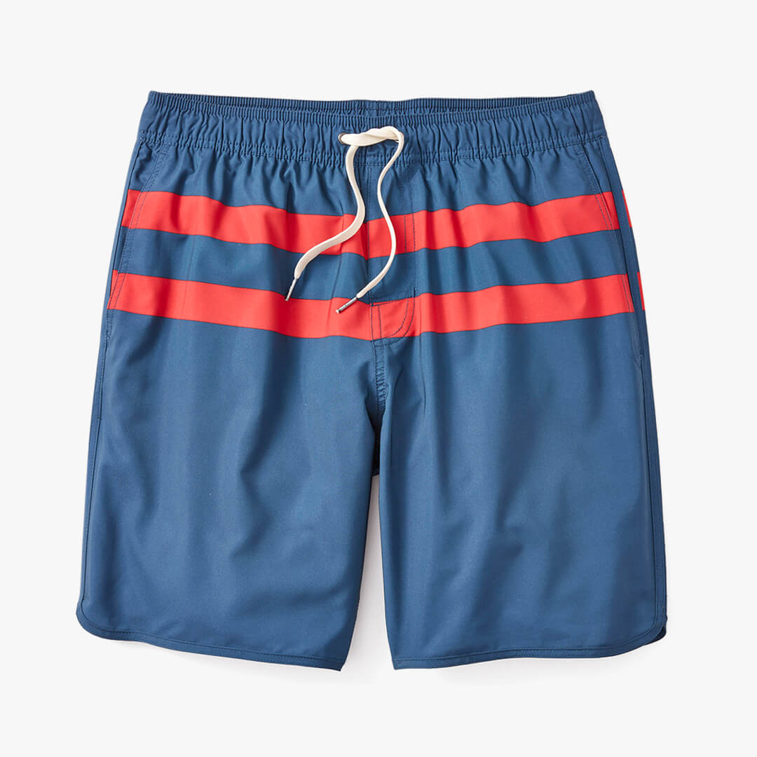 The Anchor Short 8" - Red Stripe Red Stripe