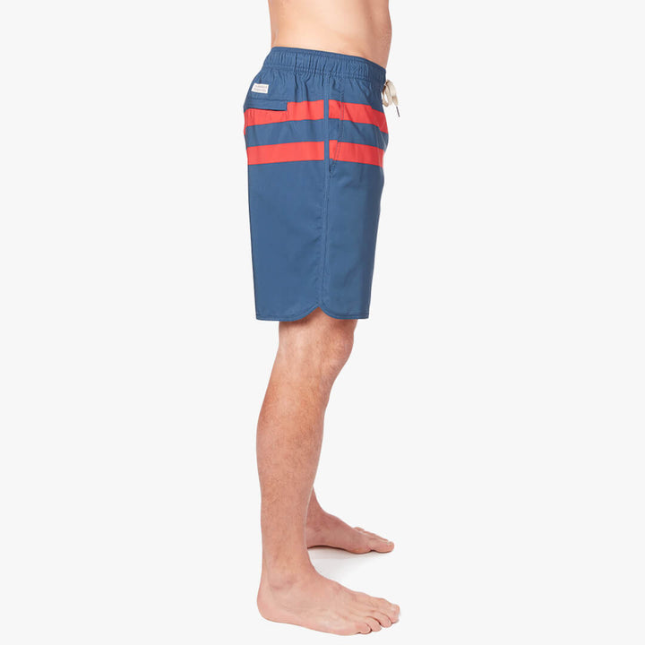 The Anchor Short 8" - Red Stripe Red Stripe