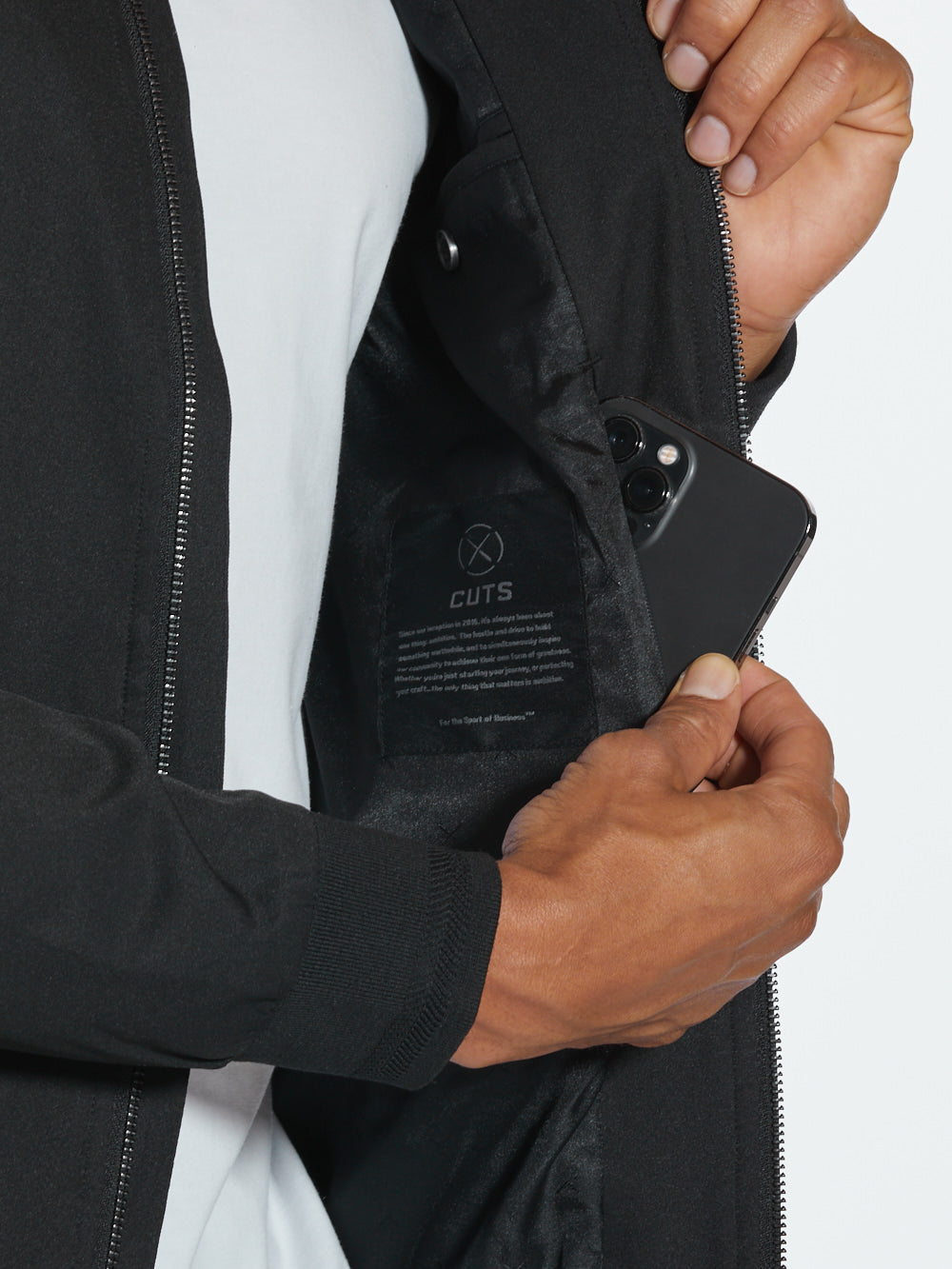 Legacy Bomber Jacket Black