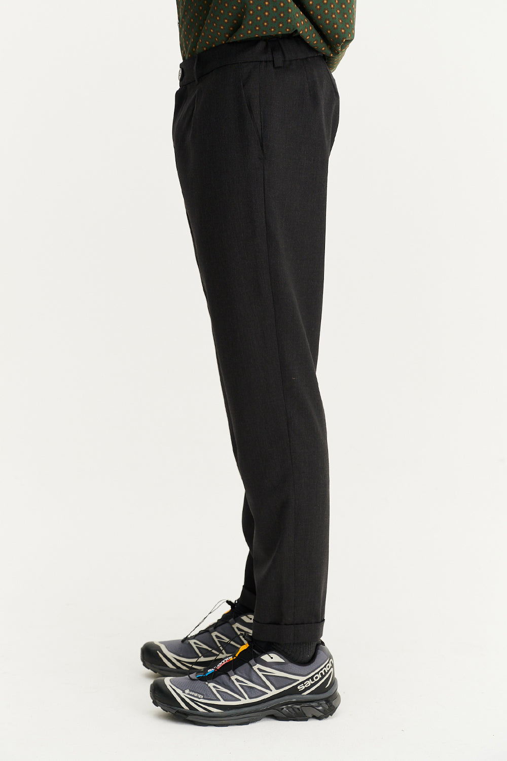 Sienna Tropical Wool Pant Anthracite