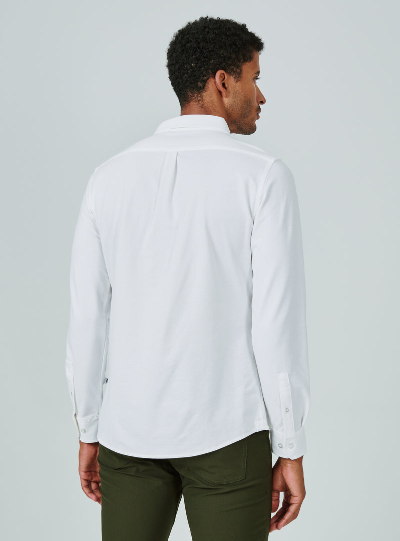 Oxford Stretch Shirt White