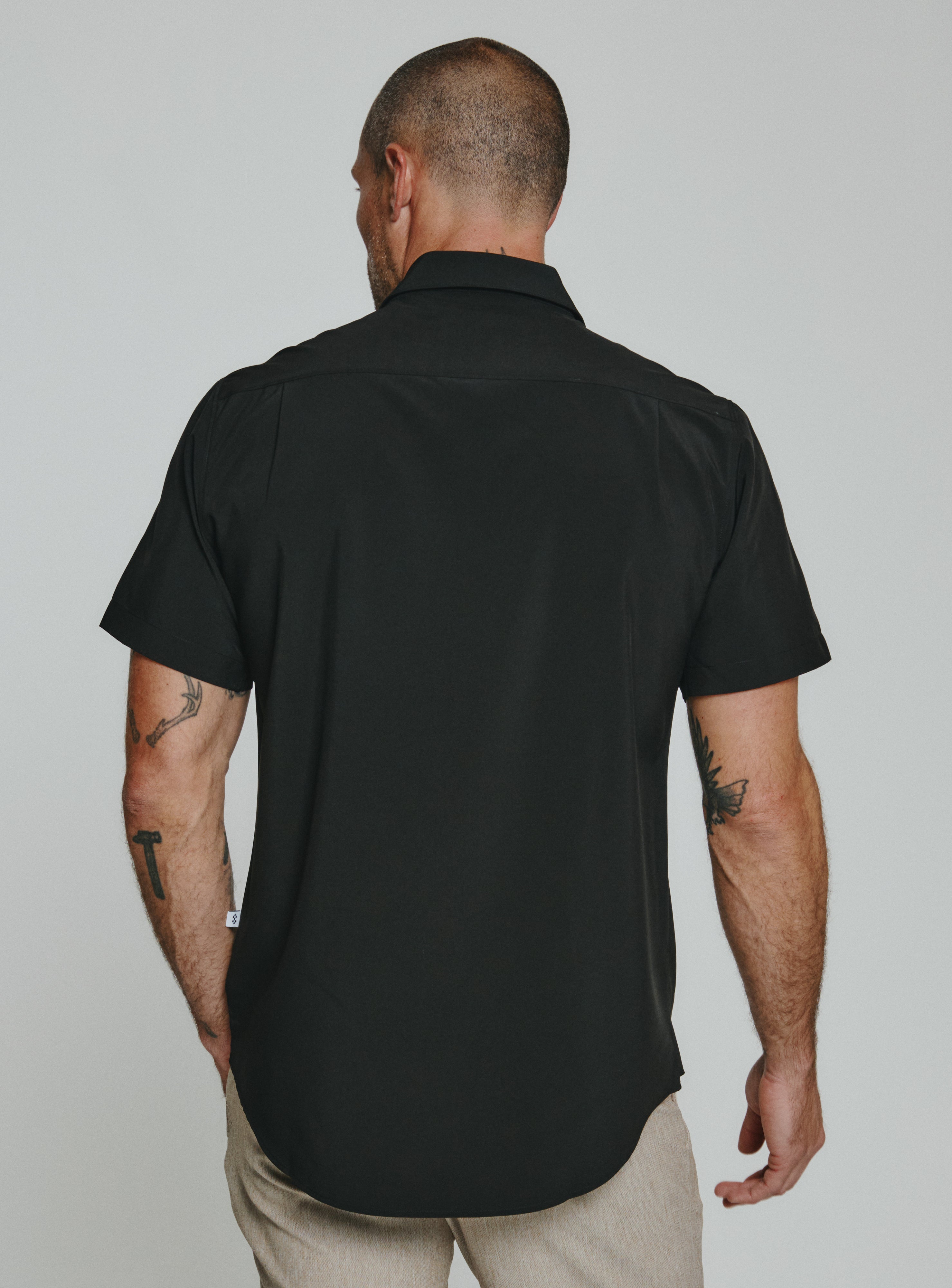Siena Short Sleeve Shirt Black