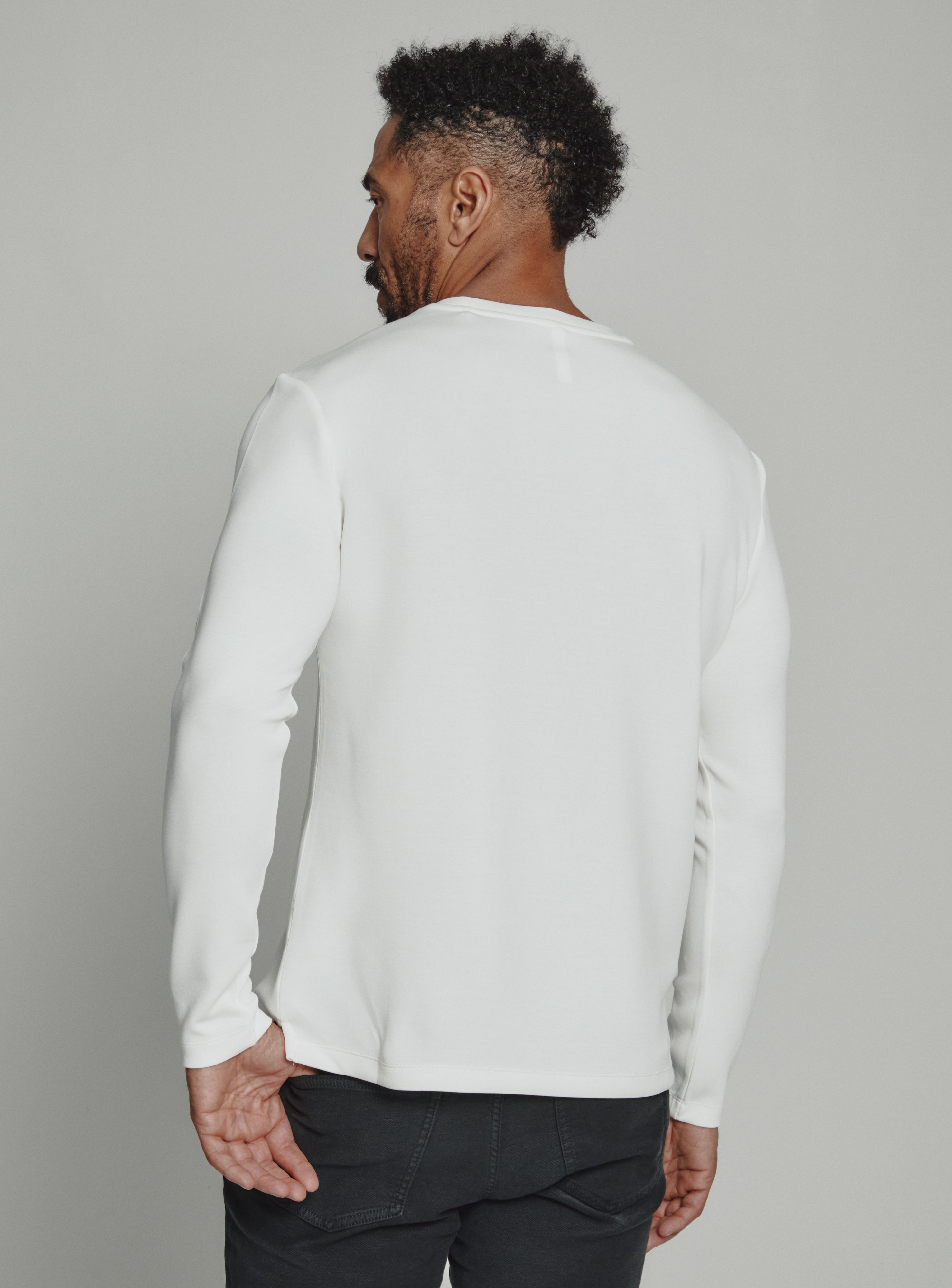 Rev Long Sleeve Modal Tee Natural