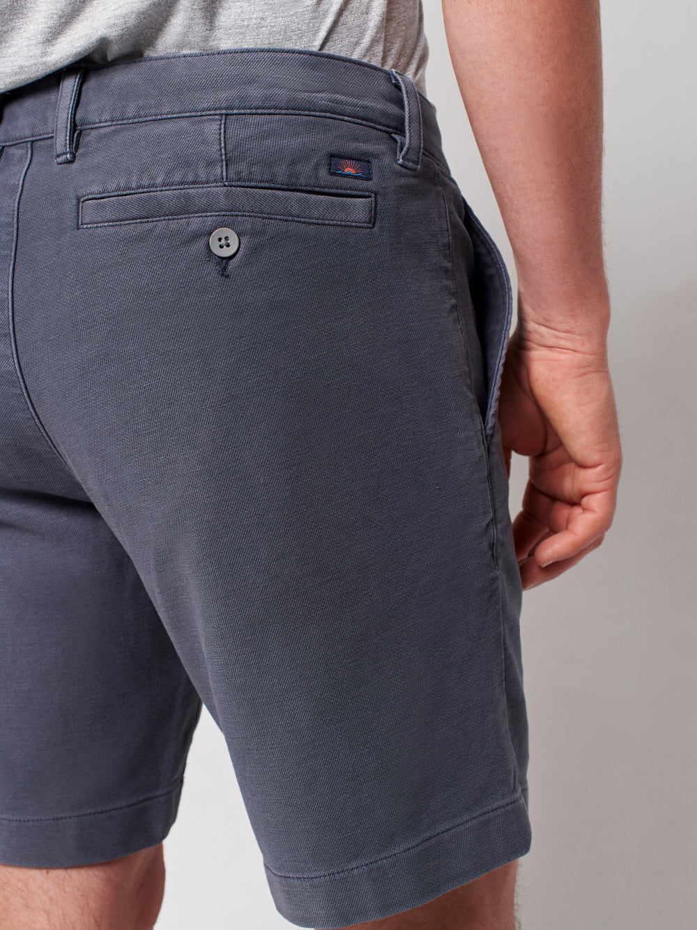 Stretch Terry Short 7.5" Navy