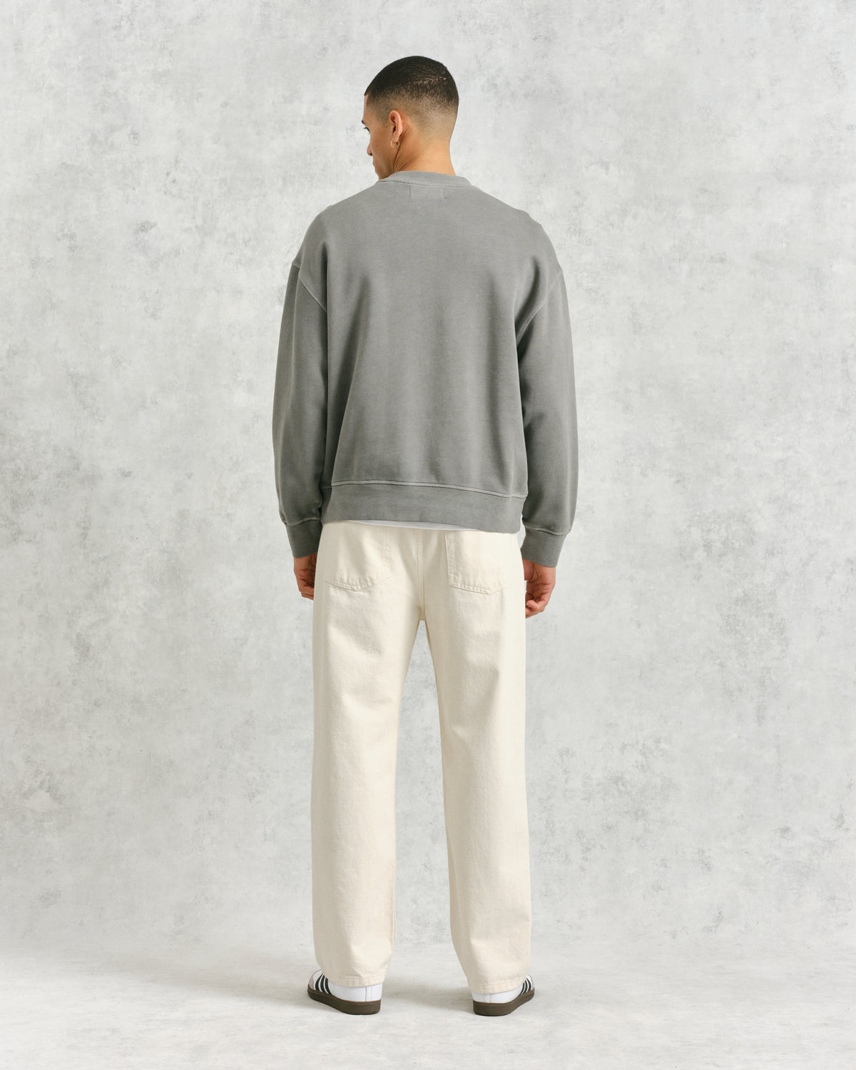 Zen Sweatshirt Grey Loopback Terry