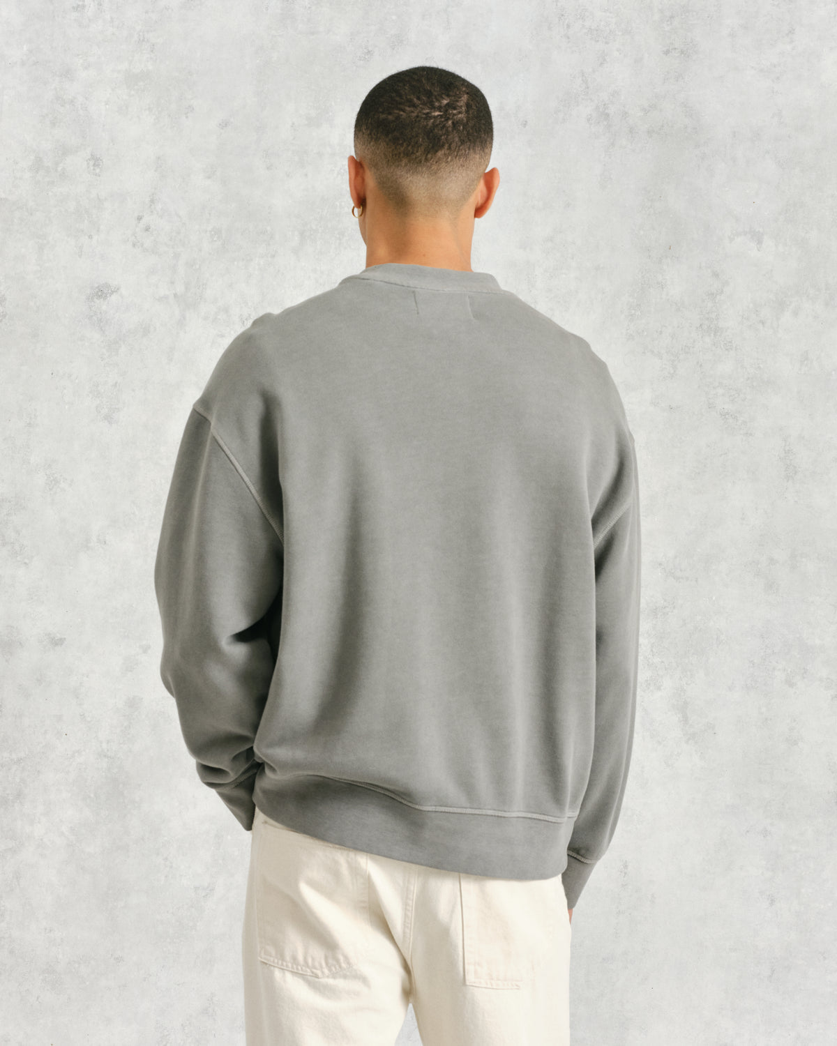 Zen Sweatshirt Grey Loopback Terry