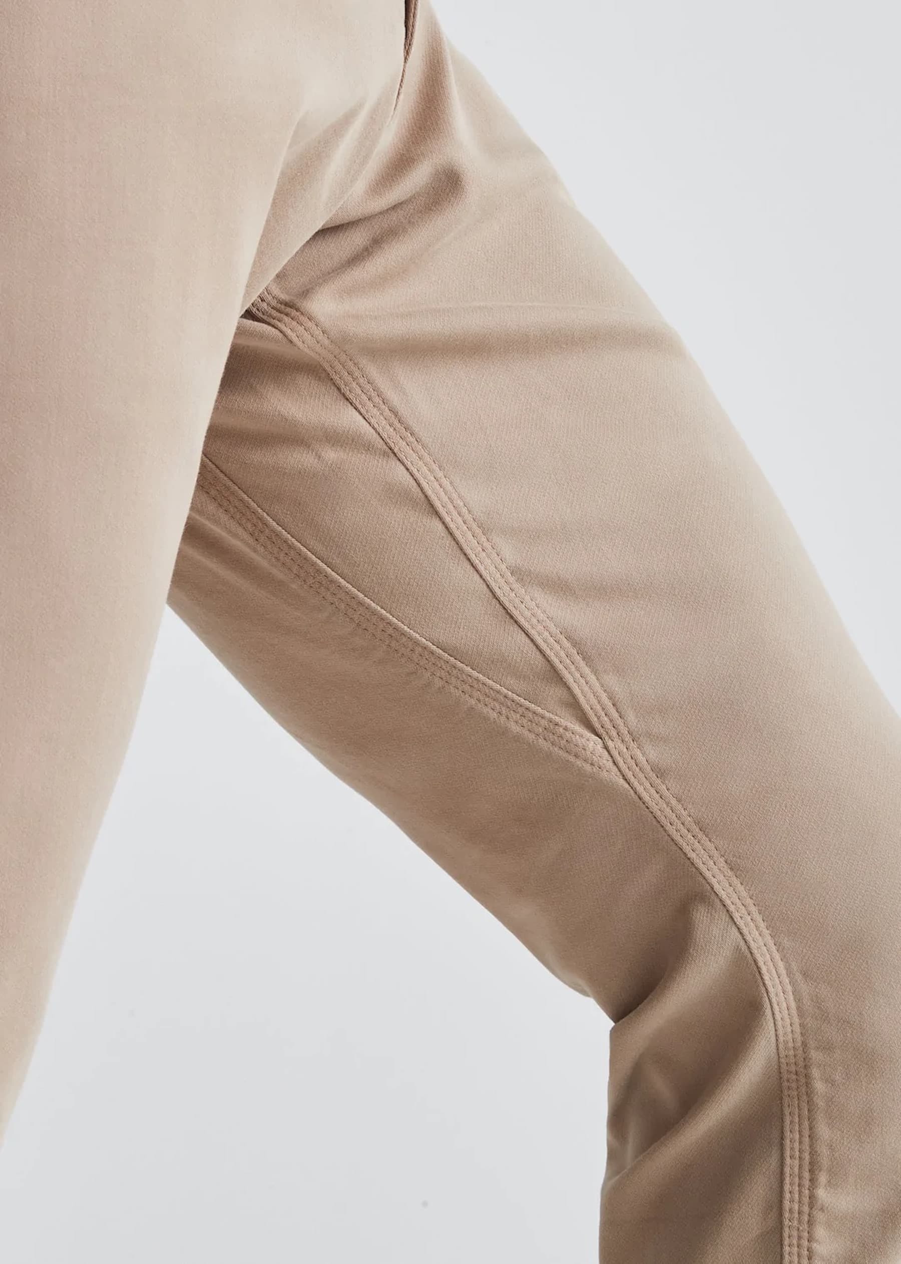 No Sweat Relaxed Taper Desert Khaki