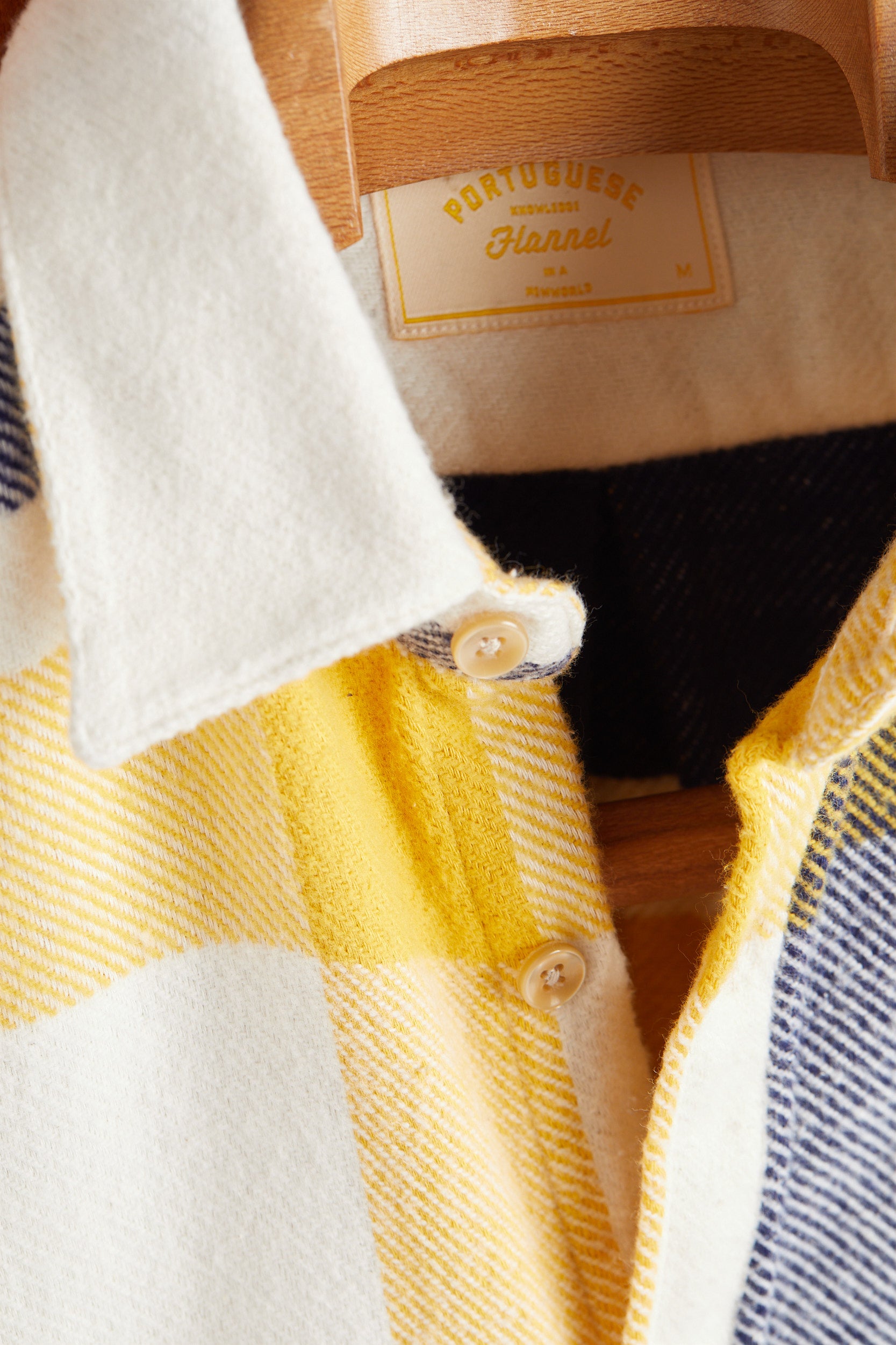 Displacement Flannel Shirt Blue/Yellow Flannel