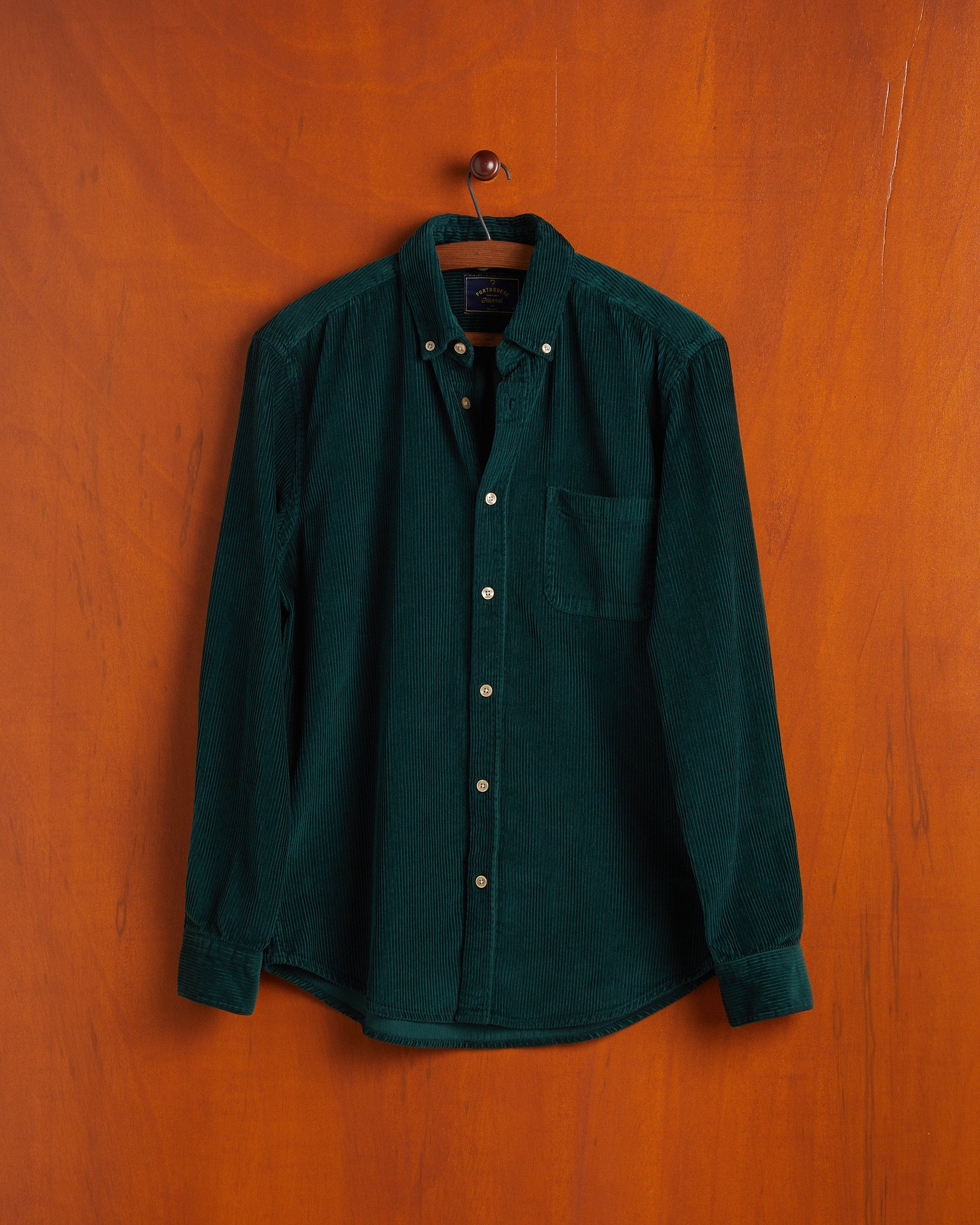 Lobo Corduroy Shirt Green