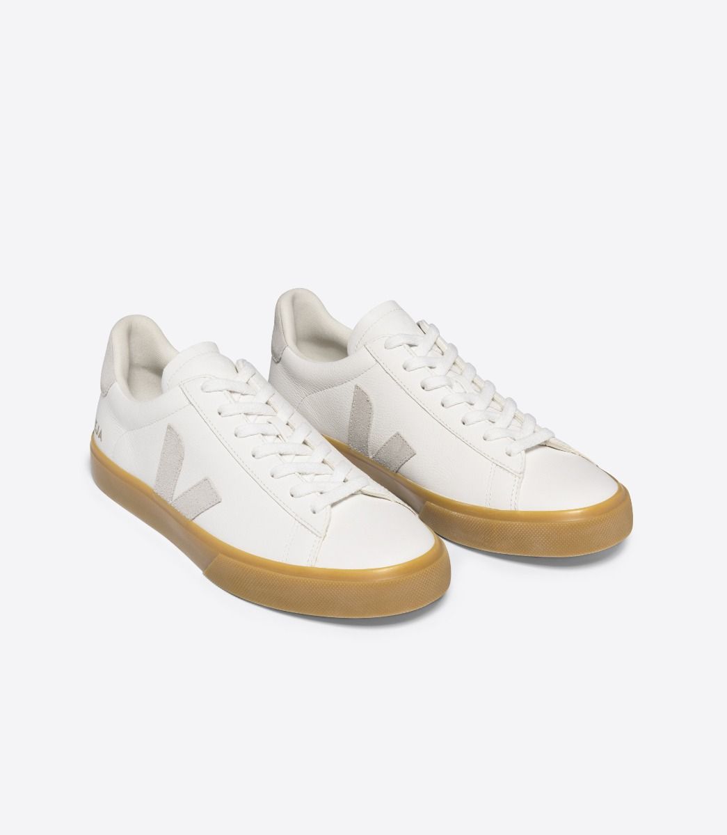 Campo Chromefree Leather Sneaker White/Natural
