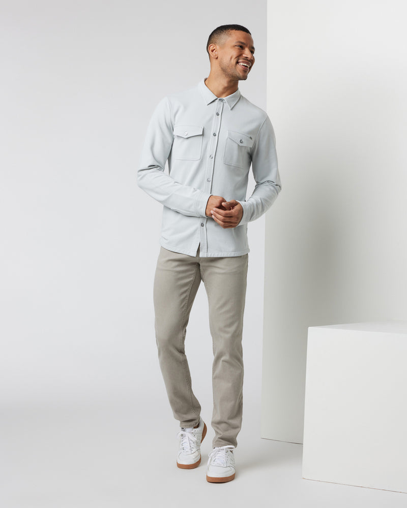 Boulevard Shirt Jacket Sky Grey