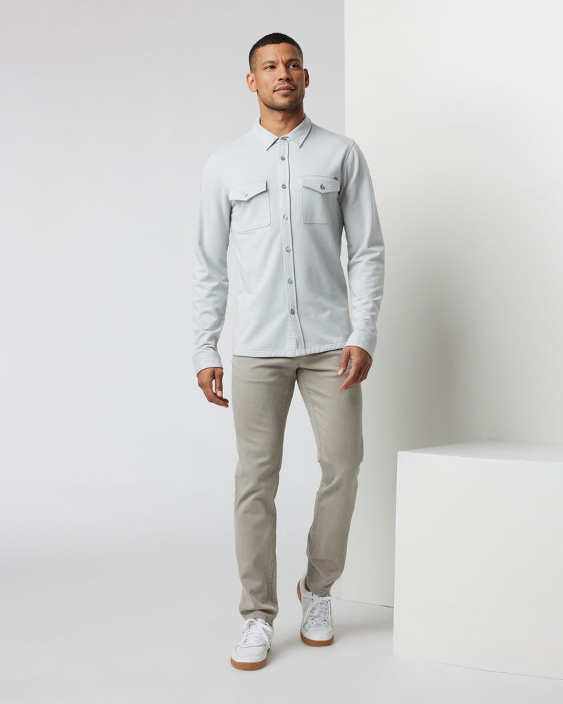 Boulevard Shirt Jacket Sky Grey