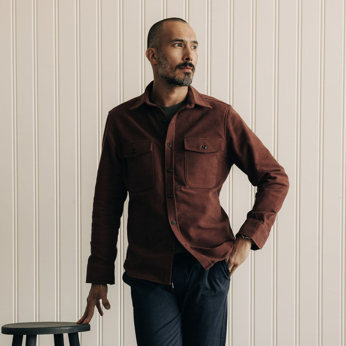 Maritime cheap shirt jacket