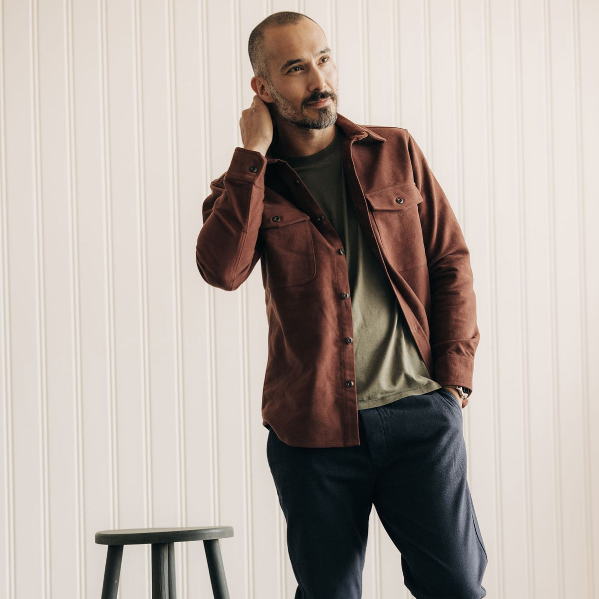 The maritime deals shirt jacket