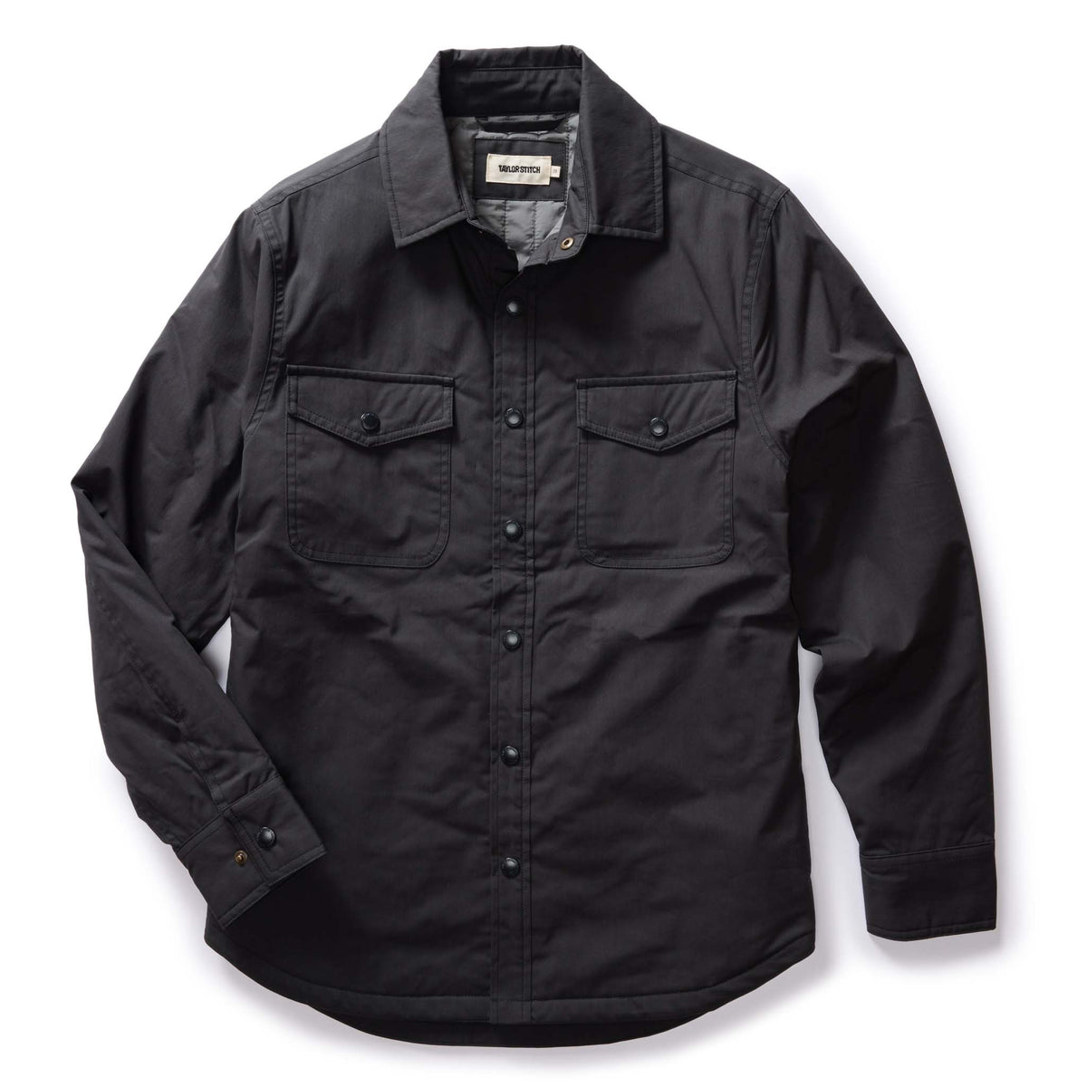 The Maritime Shirt Jacket, Lined Coal