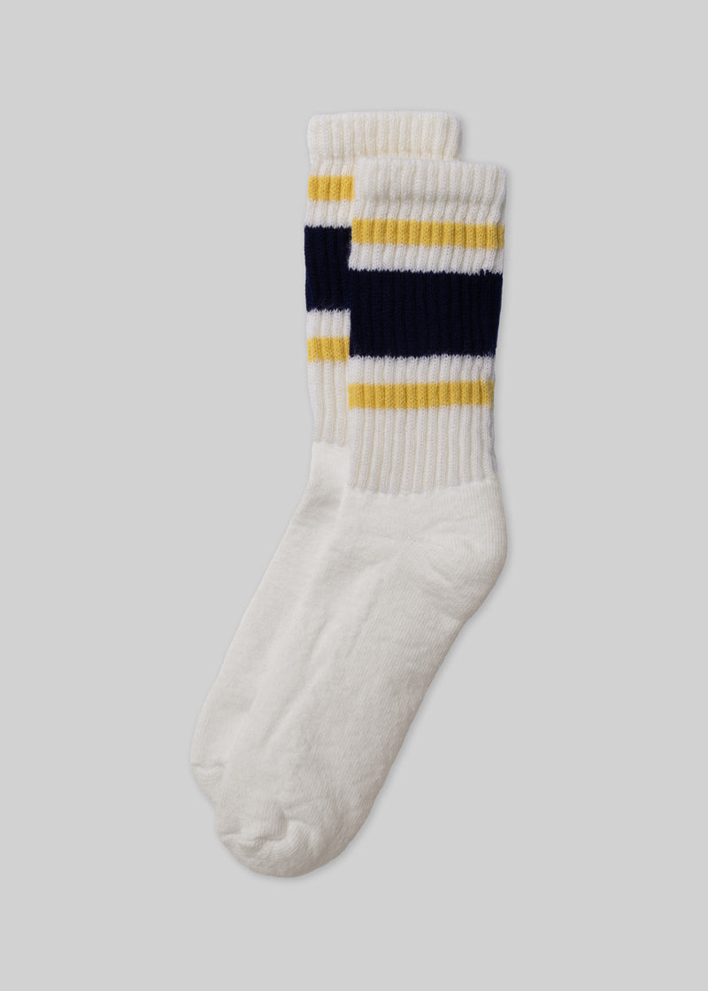 Wool Retro Stripe Sock
